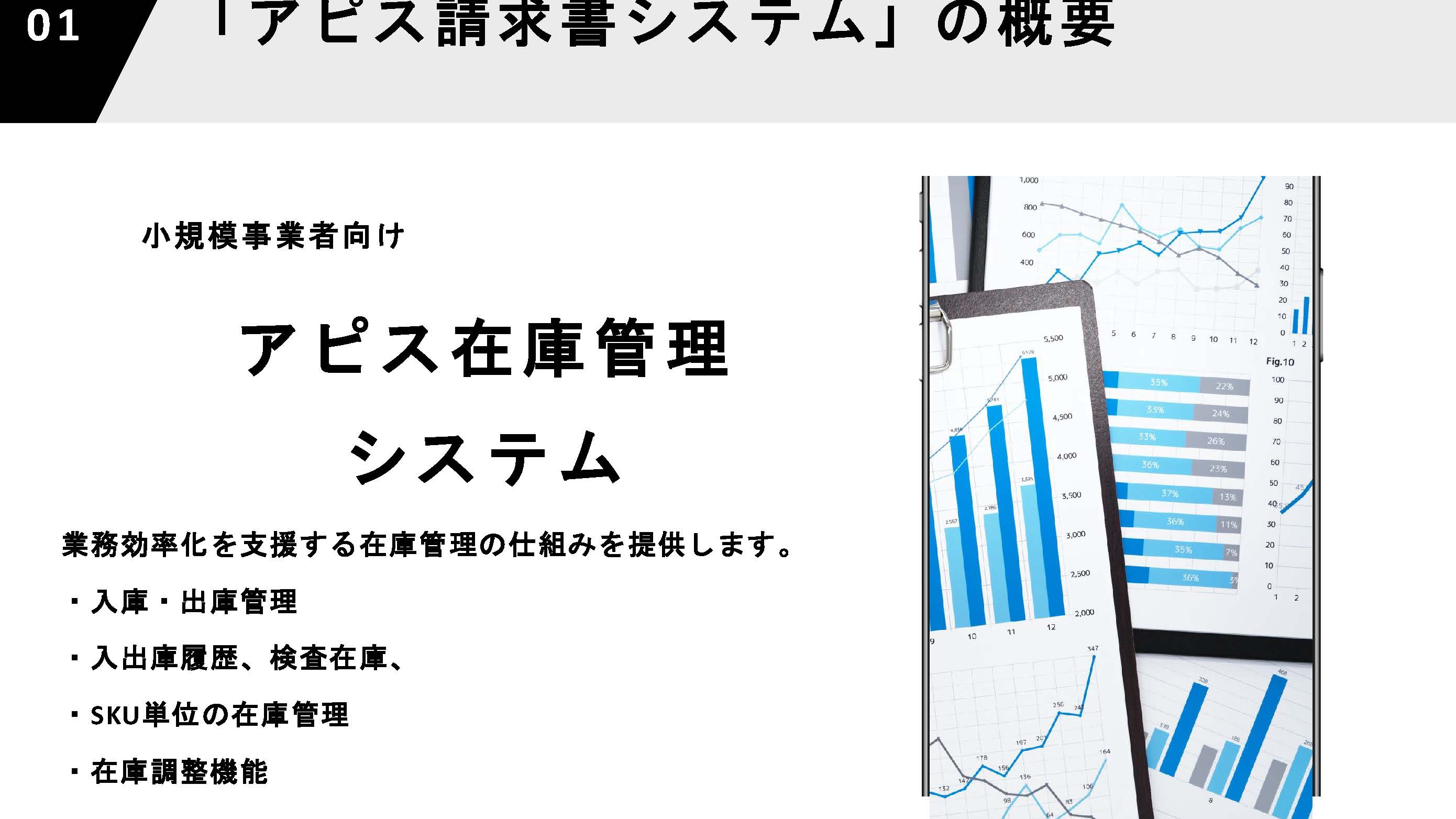 「アピス請求書システム」の概要